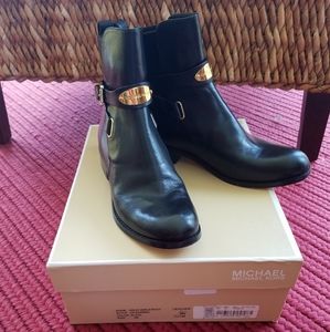 Michael Kors leather ankle boots